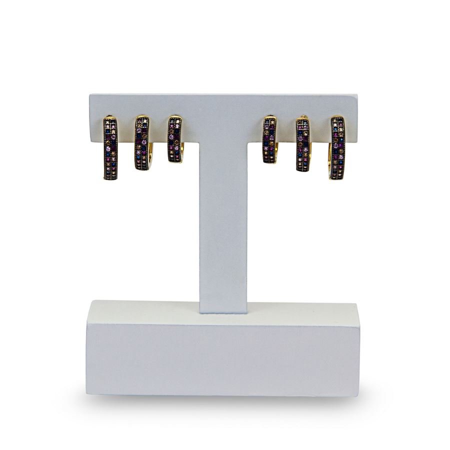 Expositor para Brincos - 6x7,5 cm. Branco