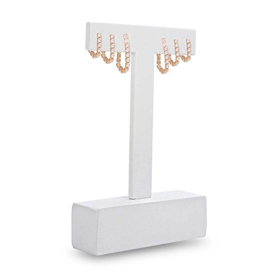 Expositor para Brincos - 6x9 cm. Branco