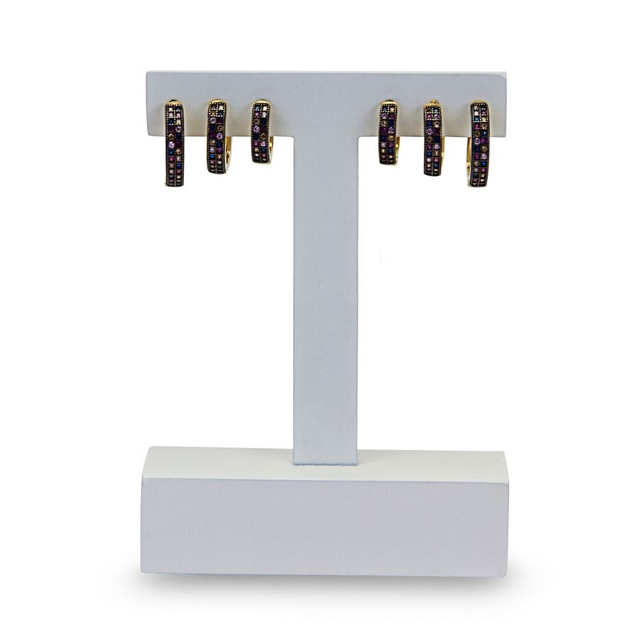 Expositor para Brincos - 6x9 cm. Branco