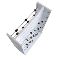 Expositor para Pingentes - 8x20,5x28 cm. Branco