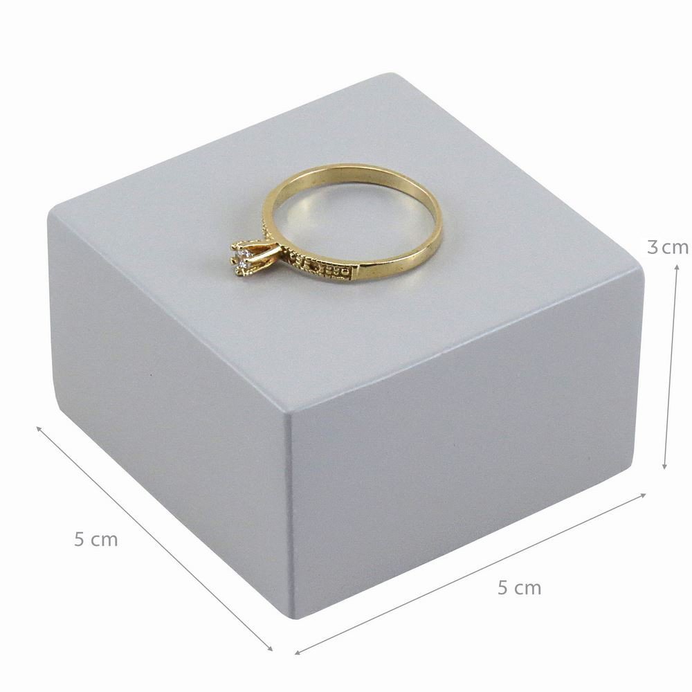 Expositor Médio para Anel - 5x5x3 cm. Branco