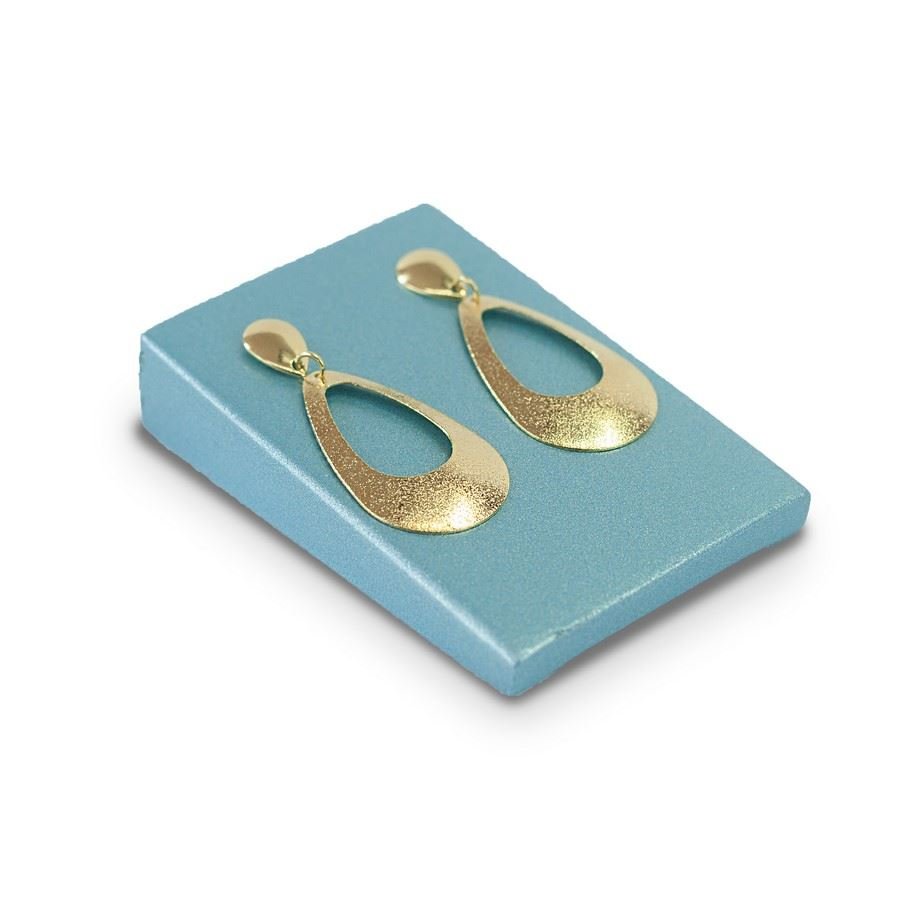 Expositor Médio Inclinado para Brincos - 5x7,5x2 cm. Azul Perolado