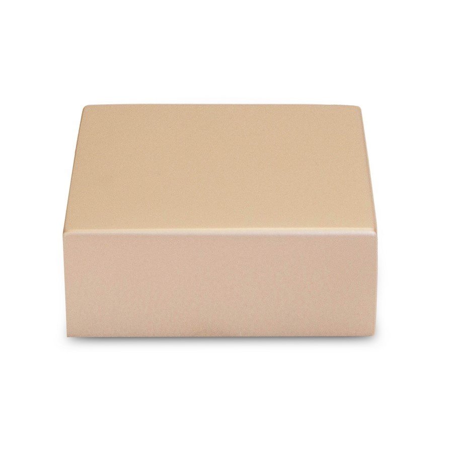 Base Cubo Amadeirada 4x10x10 Champagne