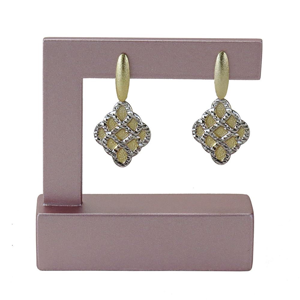 Expositor Pequeno Vazado para Brincos - 6x7 cm. Rosa Make