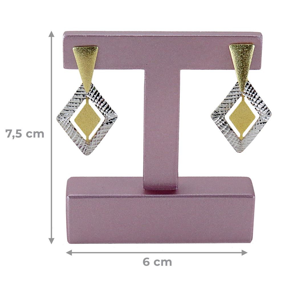 Expositor Pequeno para Brincos - 6x7,5 cm. Rosa Make