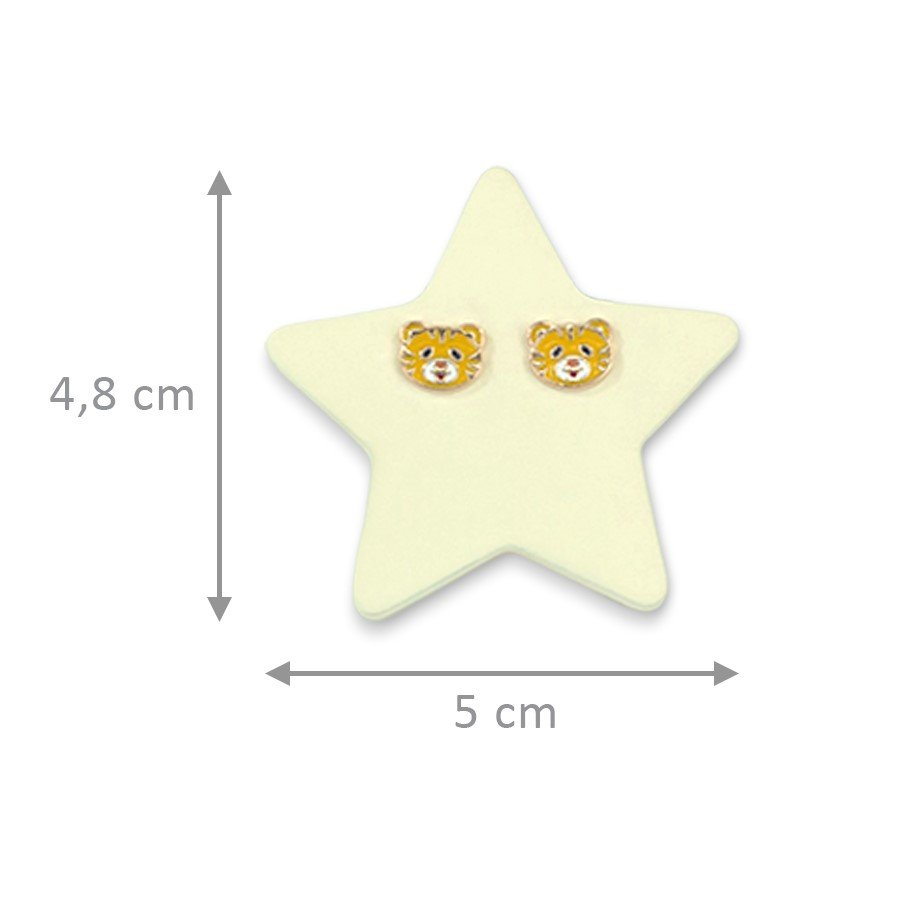 Expositor Estrela com imã 4,8x5 cm Sortido Amarelo