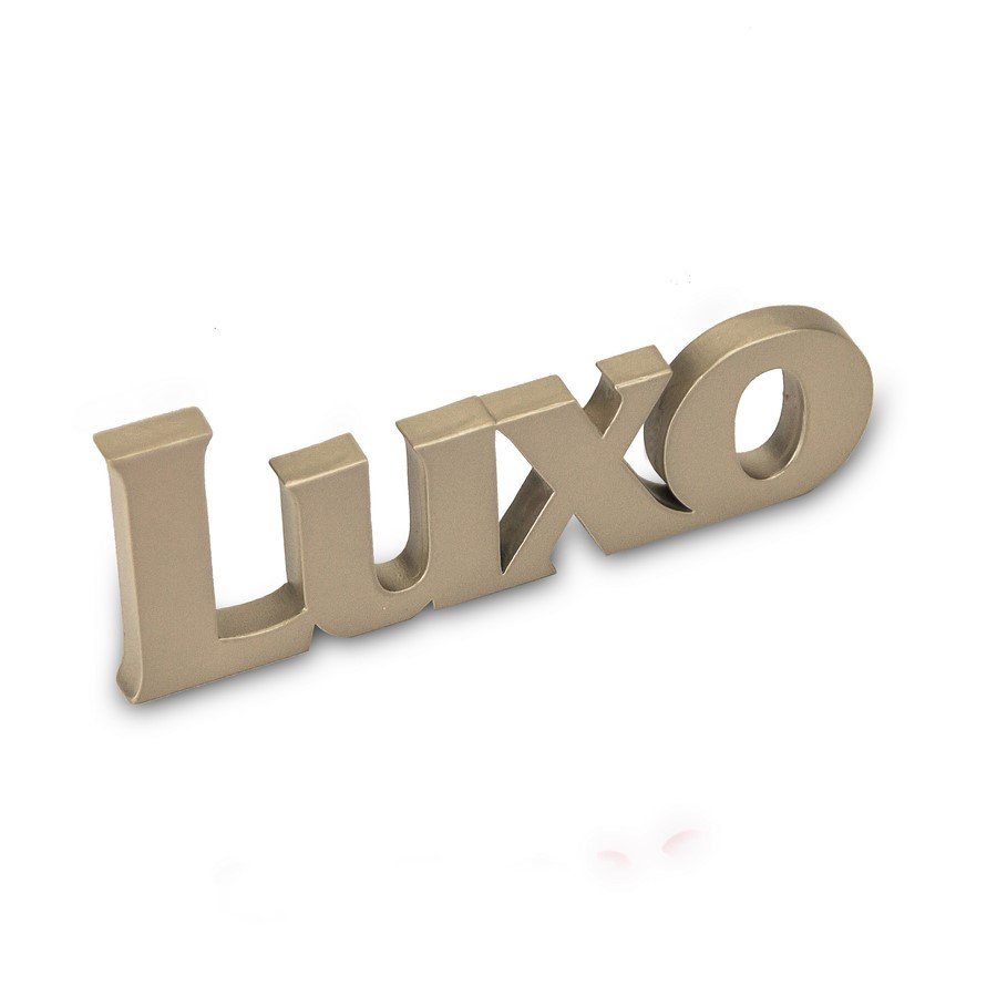 Expositor Decorativo para Vitrine - 16x6 cm. Champagne