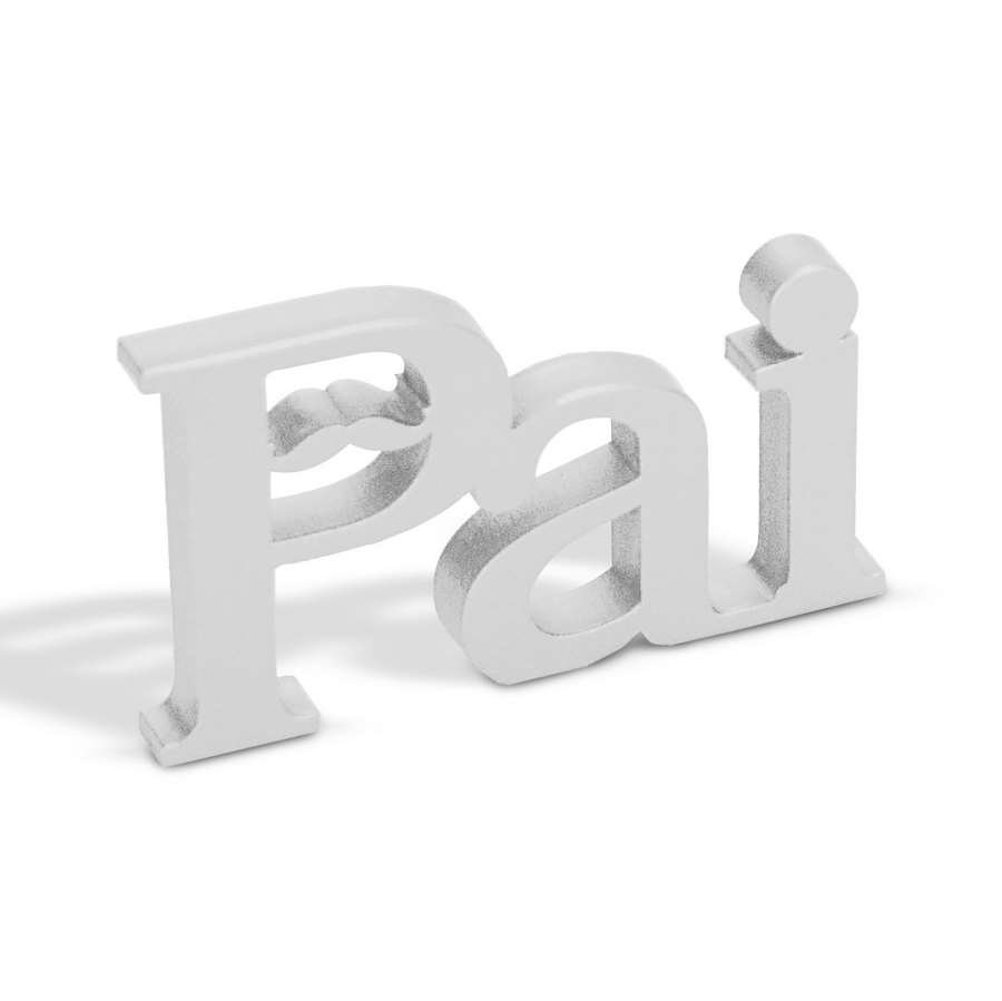 Expositor Decorativo para Vitrine - 17,5x17,5x2 cm. Branco