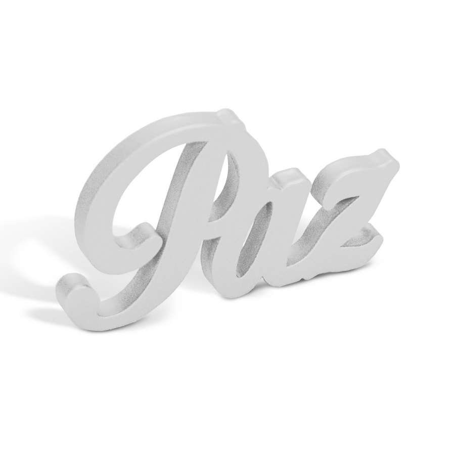 Expositor Decorativo para Vitrine - 17,5x17,5x2 cm. Branco