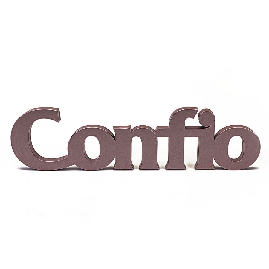 Expositor Decorativo para Vitrine - 17,5x17,5x2 cm. Rosa Make