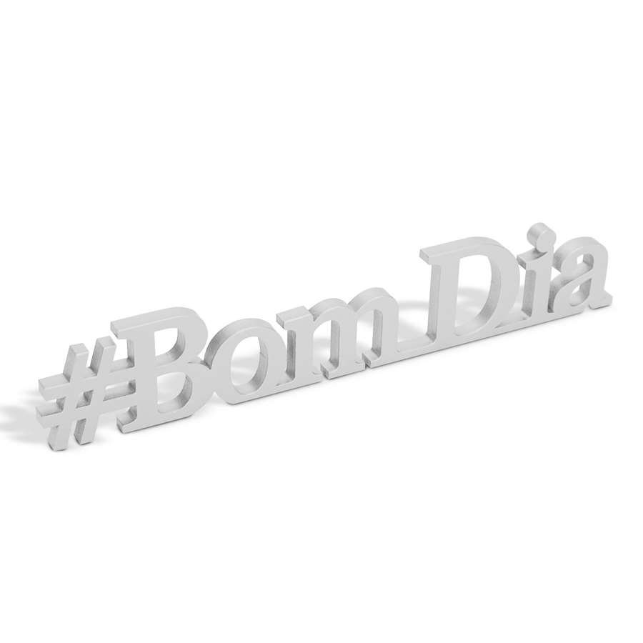 Expositor Decorativo para Vitrine - 17,5x17,5x2 cm. Branco