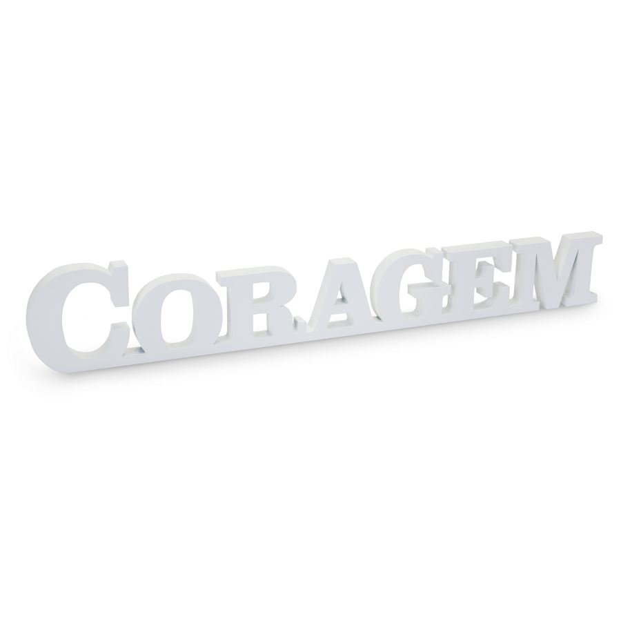 Expositor Decorativo para Vitrine - 17,5x17,5x2 cm. Branco
