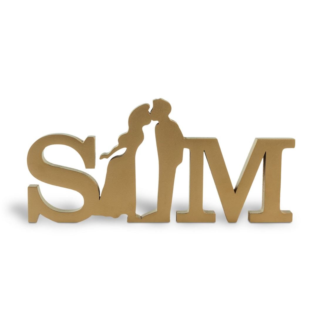 Expositor SIM (junto) Dourado