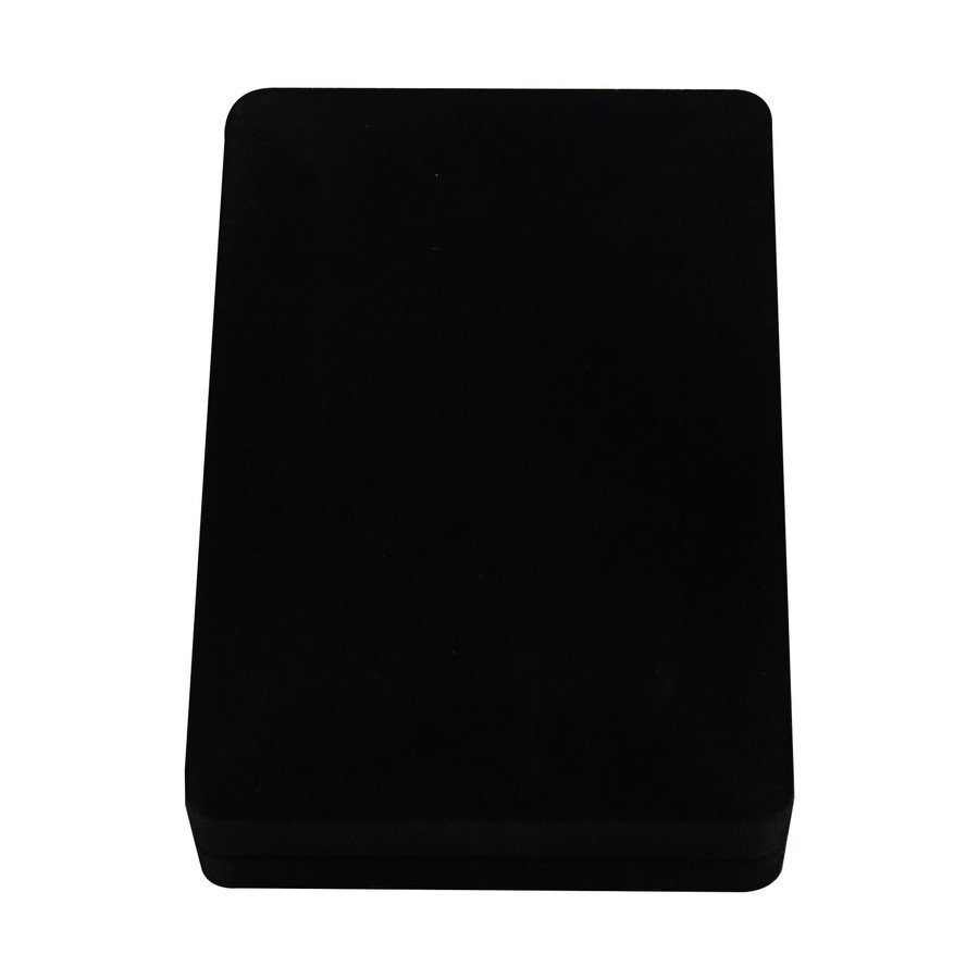 Estojo Para Conjunto - Anel, Brincos e Gargantilha Preto