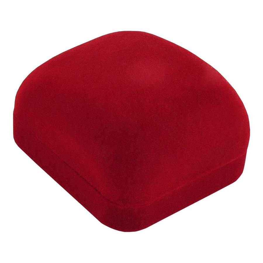 Embalagem para Gargantilha e pingente 5x5 cm Vermelho