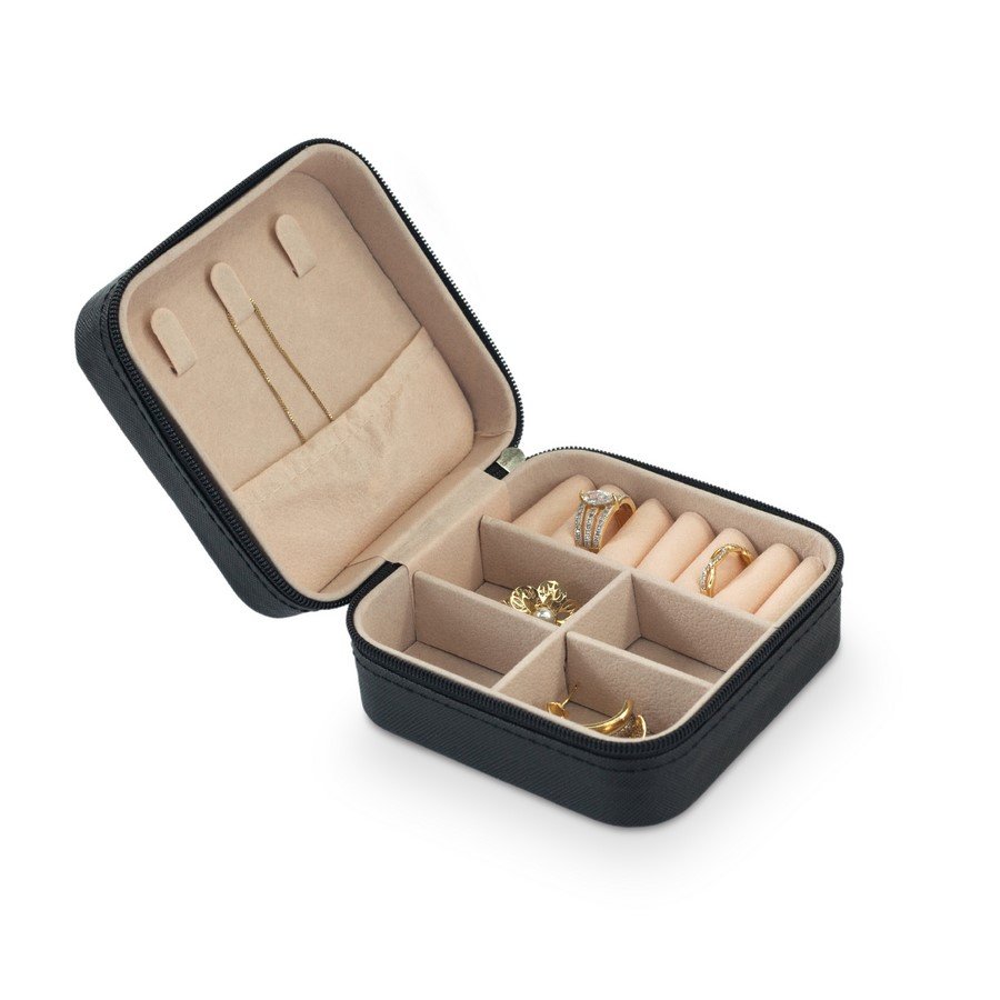 Porta Joias Portátil Preto