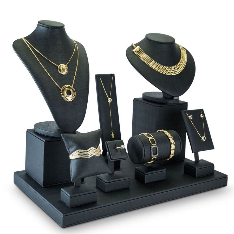 Vitrine de Expositores Flutuante Dunny Preto