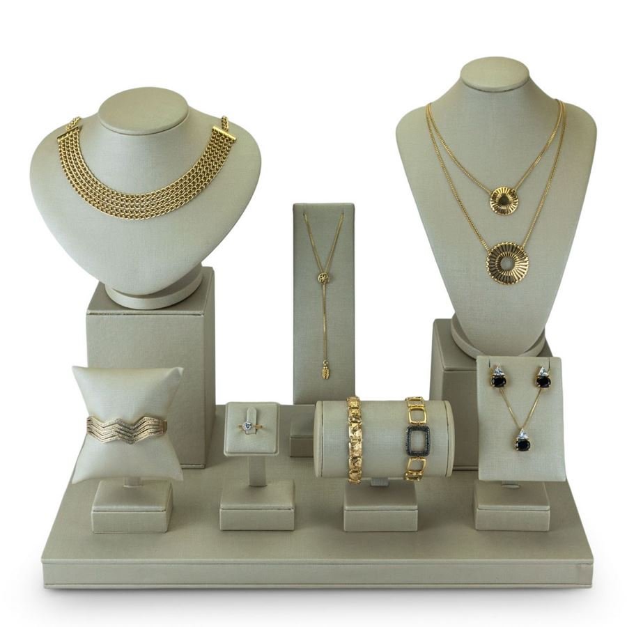 Vitrine de Expositores Flutuante Dunny Champagne