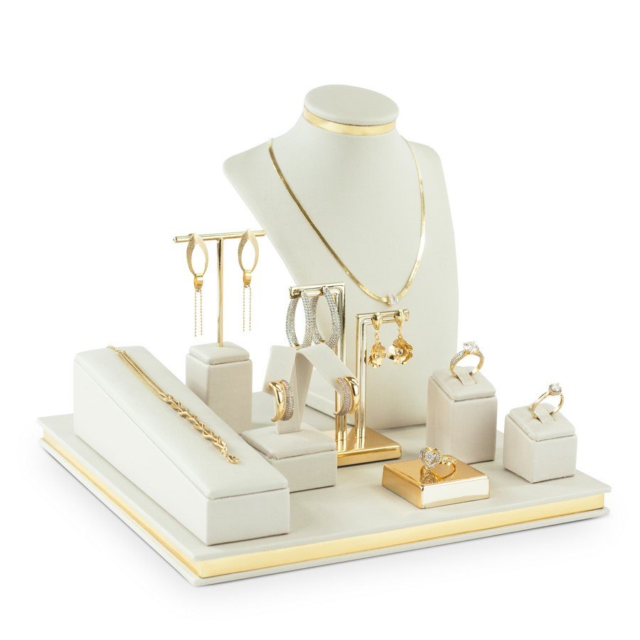 Vitrine de Expositores Deslumbre Dunny Off White