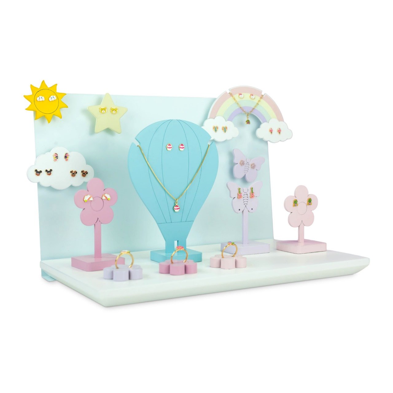 Vitrine Jardim Encantado Sortido Branco