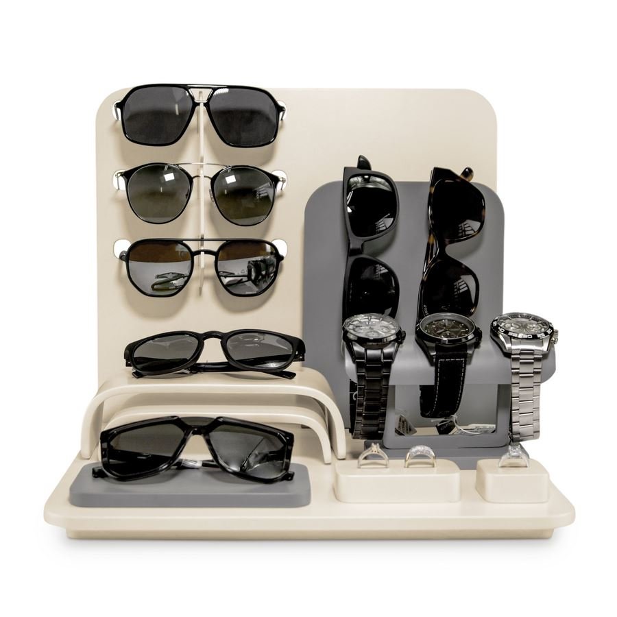 Vitrine Vision Sortido Branco Pérola